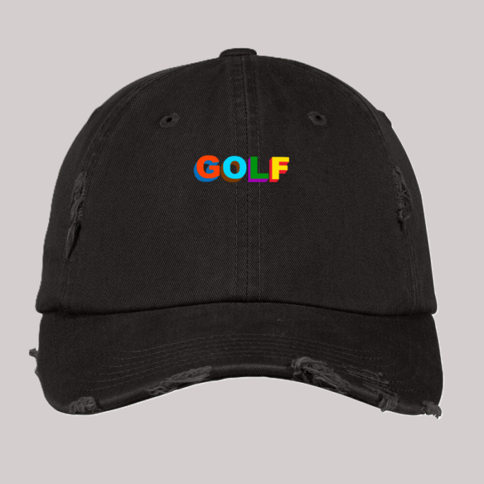 Golf Wang Logo Black Hat