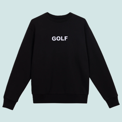 Basic Logo Black Golf Wang Sweatshirt